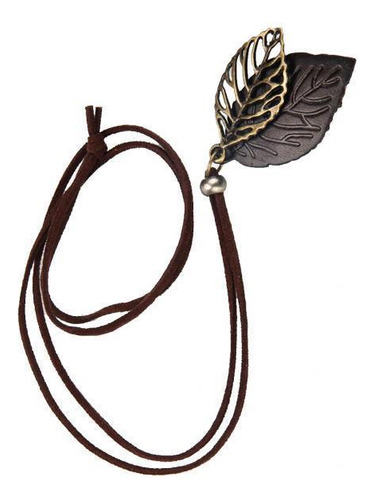 2 Collar Con Colgante Retro Para Mujer, Cadena De Cuerda