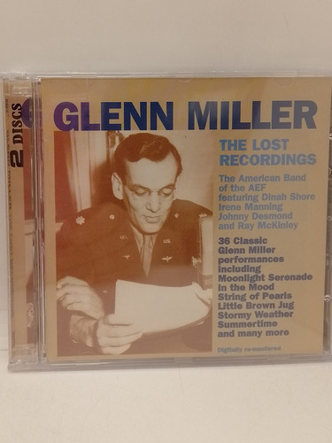 Glenn Miller The Lost Recordings Cd Nuevo 