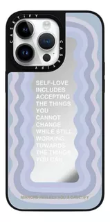 Capa Capinha Casetify Espelhada Para iPhone 12 13 14 Pro Max