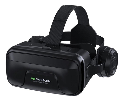 Óculos Vr Realidade Virtual 3d Shinecon 10.0 Fone E Controle