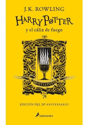 Harry Potter Y El Caliz De Fuego 20 Aniversario Hufflepuff