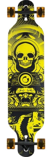 Skate Longboard 42'' Dancing Cruising Downhill - Skull