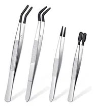 Comprar Juego De Pinzas De 4 Piezas Con Puntas De Goma, Pinzas Recub