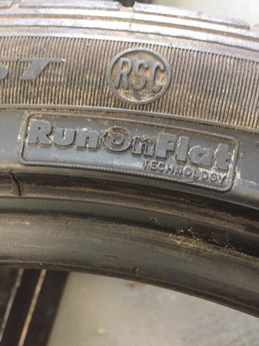 Pneu Dunlop Run Flat 245 45 19 Testado Aprovado Unidade (Usado)