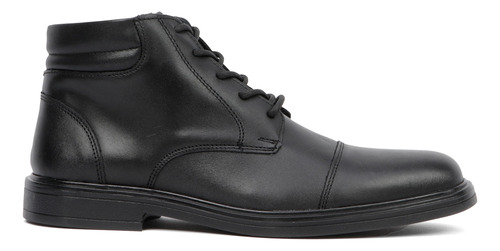 Botin  Vestir Hombre Negro Piel Merano 44050 Gnv®