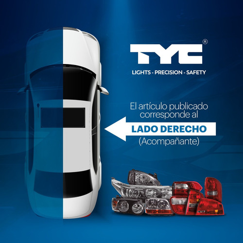 Imagen 5 de 10 de Optica Chevrolet S-10 Ls 2013 2014 2015 2016 6 Pin Tyc Izq
