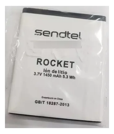 Bateria Compatible Con Celular Sendtel Rocket De 1450mah