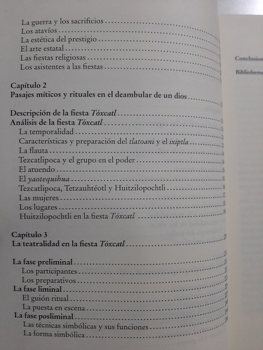 Teatralidad Y Poder En El México Antiguo: Fiesta De Tóxcatl