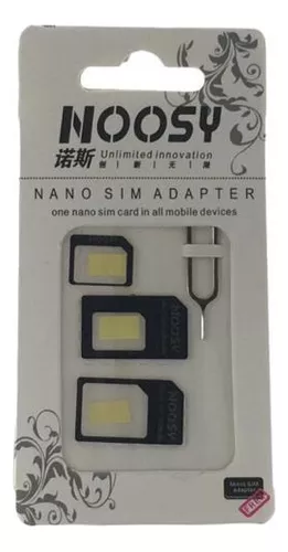 iSYFIX Convertidor de adaptador de tarjeta Nano SIM 4 en 1 PARENT