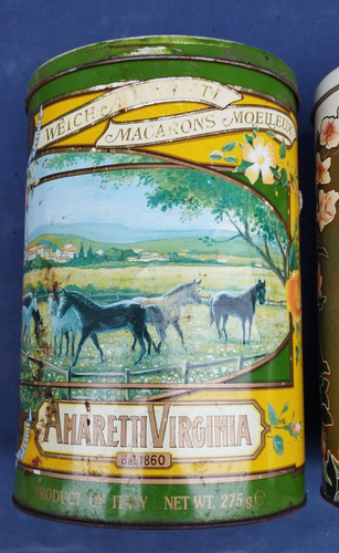 Lata Coleccionable Amaretti (Usado)