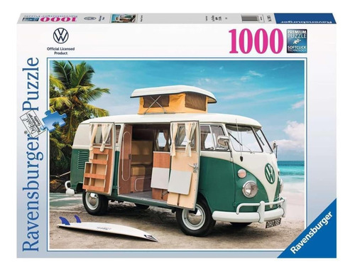 Puzzle Volkswagen T1 Autocaravana 1000 Piezas- Ravensburger