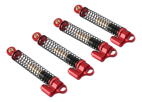Amortiguador Metálico Extendido De 53 Mm Para Axial Scx, 4 U