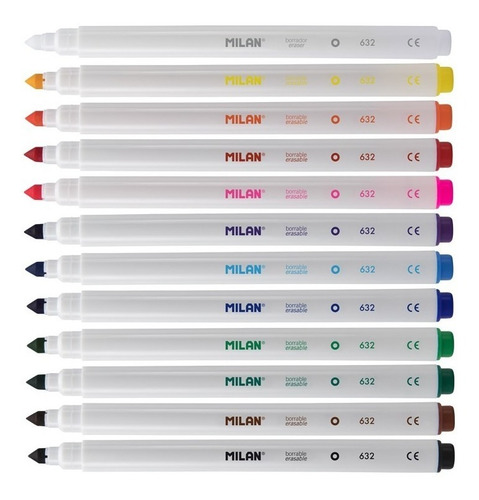 Plumones Milan Magicos Y Borrables Tipo Bloopys 22 Piezas