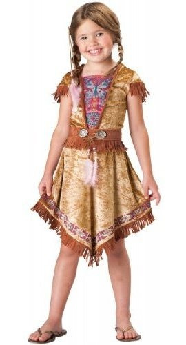 Incharacter Disfraces, Llc Little Girls 'indian Maiden Dress