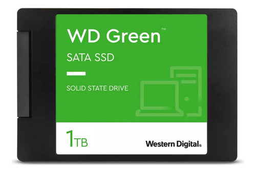 Hd Interno 1tb 2.5 Ssd Wd Green Wds100t3g0a Jwk