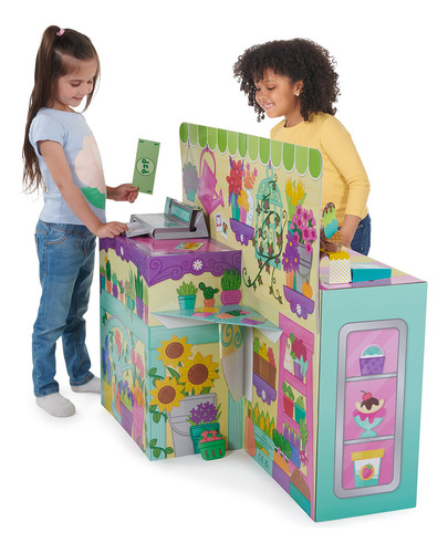 Juego De Simulación De Helados Y Flores Plegable