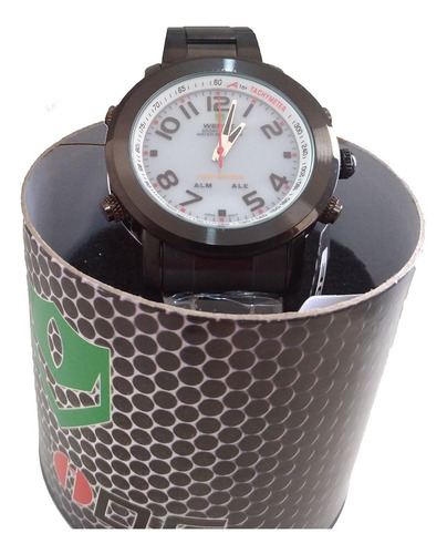 Relógio Masculino Weide Preto Fosco