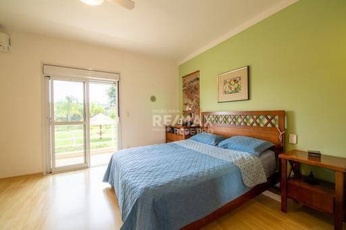Casa Com Área Verde Para Reunir Os Amigos, Num Terreno De 1.140 M², Construção De 349 M² Por R$ 1.500.000 - Condomínio Moinho Do Vento - Valinhos/sp - Ca7321
