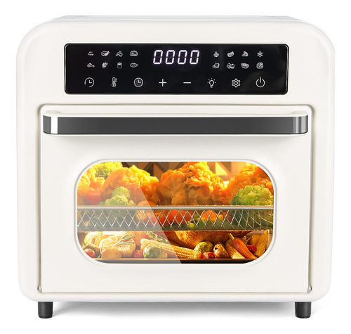 Combo Horno Tostador Y Freidora De Aire 15 8 Litros
