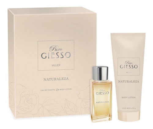 Perfume Giesso Naturaleza Mujer Edt 50 Ml + Body Lotion 100g