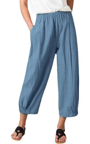 Pantalones Capri De Yoga Para Mujer, Pierna Ancha