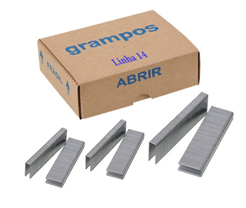 Kit Grampo 14/42 P/ Telhado Estrutura Pesada Madeira Paletes