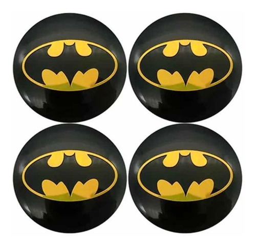 4 Emblema Para Centro De Rin Batman