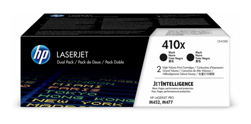 Toner Original Hp 410x Cf410xd 2 Black Alta Capacidad