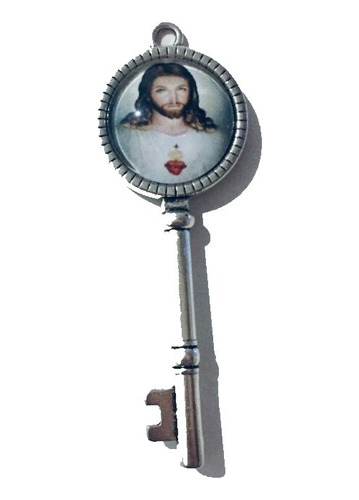 63 Dije Sagrado Corazon De Jesus (kr85) Forma De Llave