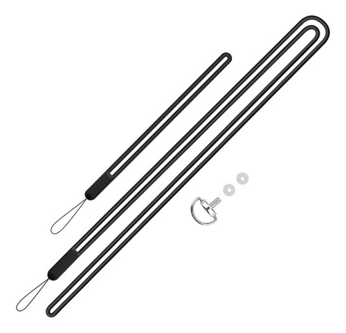 2 Correa De Muñeca Para Mano, Cordón Para El Cuello Negro