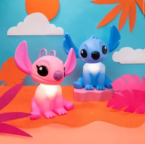 Luminária Abajur Usare Personagem Stitch Alien Alienígena et