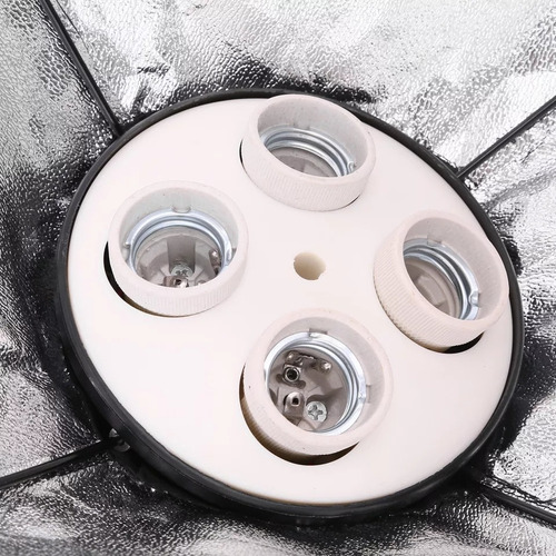 Kit De Iluminacion Softbox 50x70+tripode De1.90 Socket X4