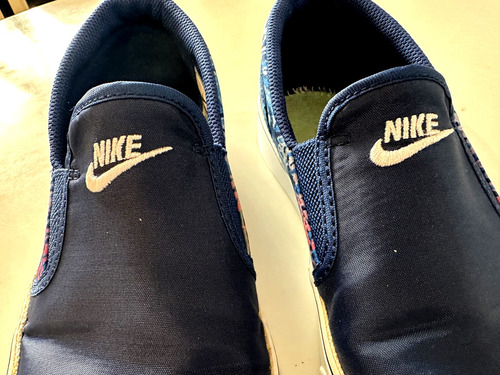 Zapatillas Panchas Mujer Nike Original Azul (Usado)