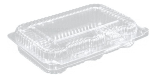 Envase Plastico Para Sushi # 244 2 Rolls X 50 Und