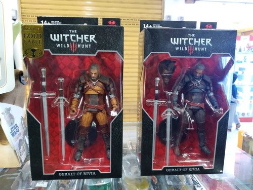 Figura The Witcher Geralt Of Rivia (gold Label Series)