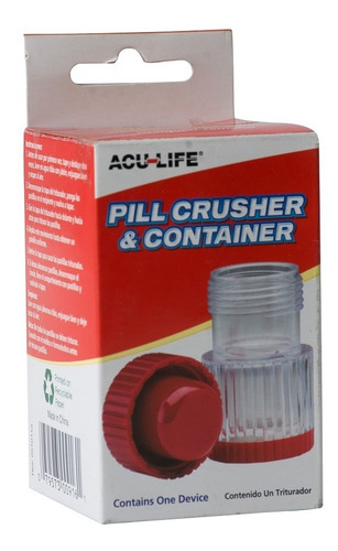 Pastillero Acu-life Triturador