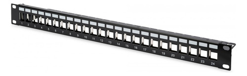 3m Vol-ppcb-1uf24k - Patch Panel 24 Puertos Cat6/6a - Metal