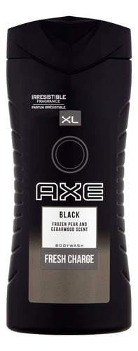 Axe Gel De Ducha Para Hombre, Negro, Aroma De Pera Congelada