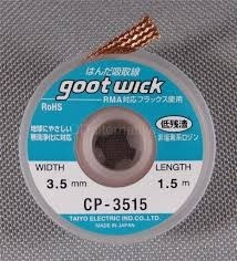 Malla Para Desoldar Gootwick Cp-3515 Reballing 3.5mm 1.5mts