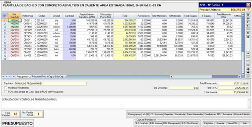 Maprex Full, Costos Y Presupuestos De Obra. Base Octubre.