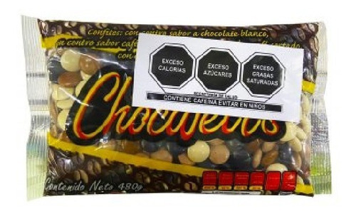 Chocafetts Luneta De Cafe 4 Bolsas De 480gr 1.920kg