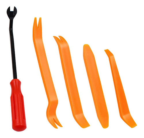 5 Piezas Auto Trim Removal Tool Kit Fastener Remover Set