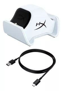 BASE CARGADORA HYPERX CHARGE PLAY DUO PS5 BLANCO 2