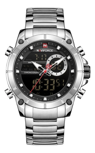 Reloj Naviforce Nf9163, Analógico-digital, Acero Inoxidable 