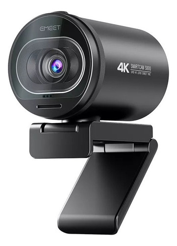 Webcam 4k Uhd 8mp Tf Com Foco Automático 1080p 60fps E 2 Mic