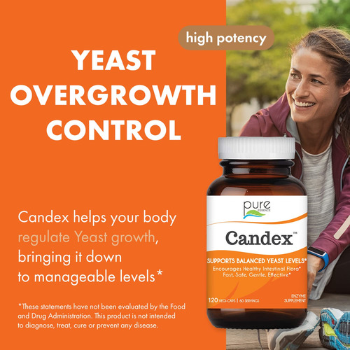 Candex Natural Fórmula 120 Cápsulas Digestión Saludable Y Ba