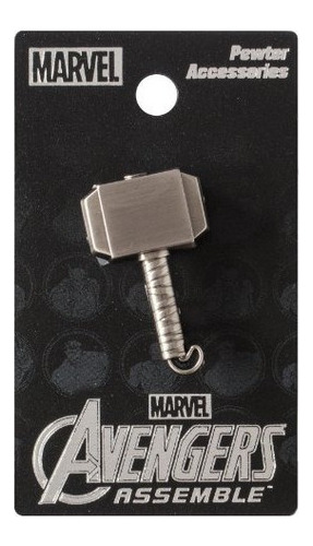 Marvel Thor Hammer Pewter Lapel Pin