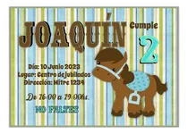 Comprar Kit Imprimible Caballo Mod.25 Deco Candy Bar Cumple Caballos