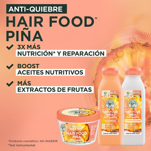 Acondicionador Piña Cabello Largo Hair - mL a $101