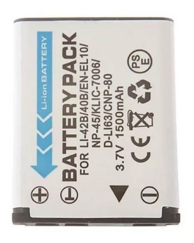 Bateria Camara Li-40c Li-42b Li-40b  Fe-240 Olympus 1500 Mah